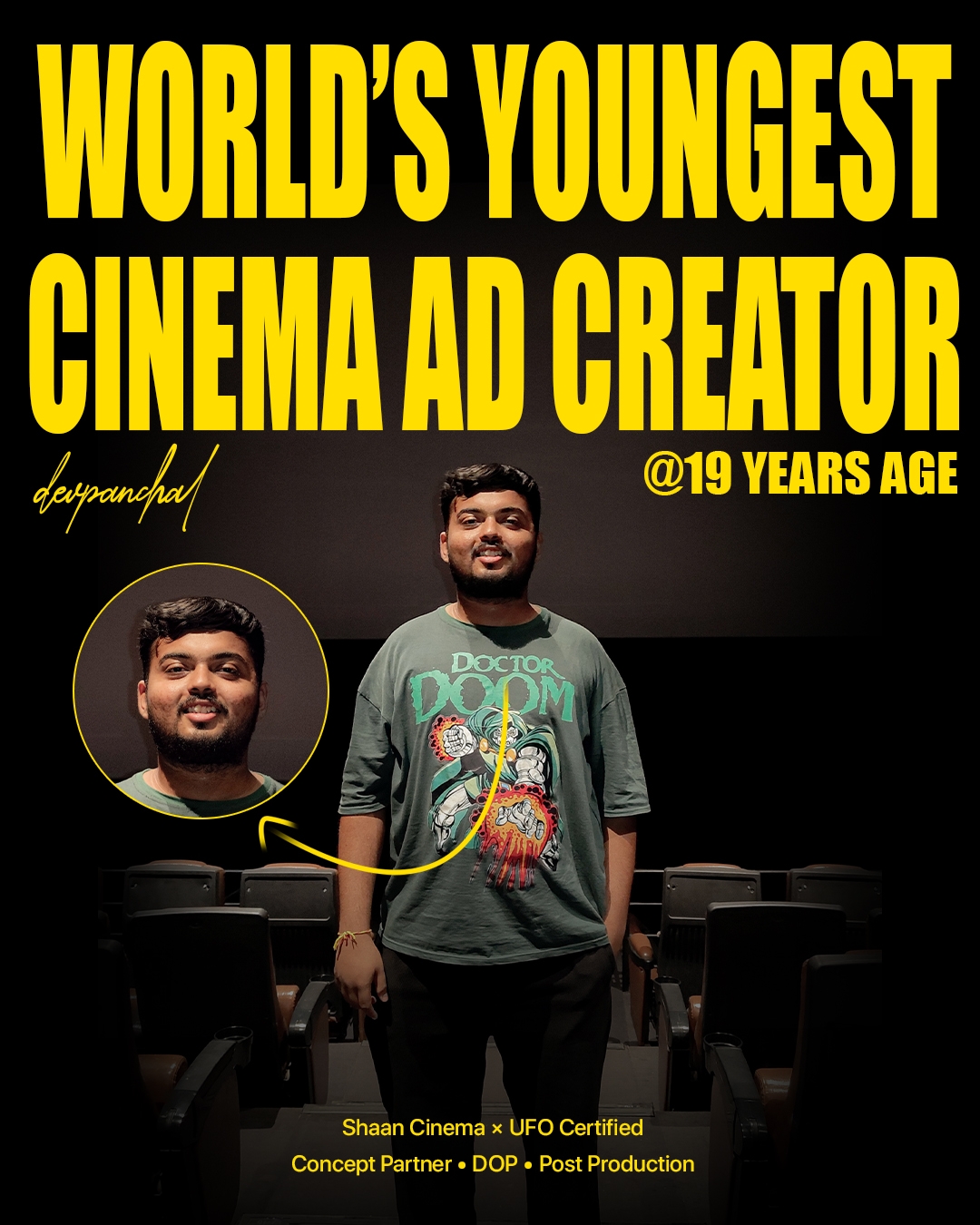 Dev Panchal Cinema Advertising in Anand